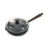 Pentolame Skeppshult Tradizionale Ferro Da Stiro Padella Salsa Profonda Con Coperchio 25cm