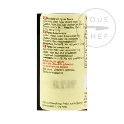 Lee Kum Kee Panda Salsa Oyster 510g Ingredienti -Negozio al dettaglio stagionatura SI0001 Lee Kum Kee Panda Oyster Sauce 2