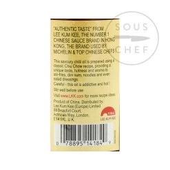 Lee Kum Kee Chiu Chow Chilli Oil -Negozio al dettaglio stagionatura SI0011 Lee Kum Kee Chiu Chow Chilli Oil