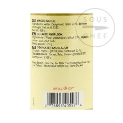 Ingredienti Lee Kum Kee Aglio Tritato 326g -Negozio al dettaglio stagionatura SI0018 Lee Kum Kee Minced Garlic 3