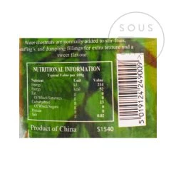 Golden Swan Ingredienti Cigno D'oro Castagne D'acqua Intere 227g -Negozio al dettaglio stagionatura SI0021 Golden Swan Whole Water Chestnuts 4