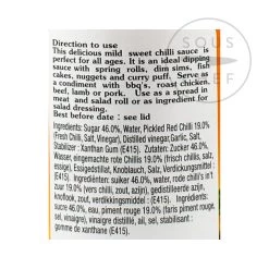 Salsa Mae Ploy Sweet Chilli 730ml -Negozio al dettaglio stagionatura SI0054 Mae Ploy Sweet Chilli for Chicken 3