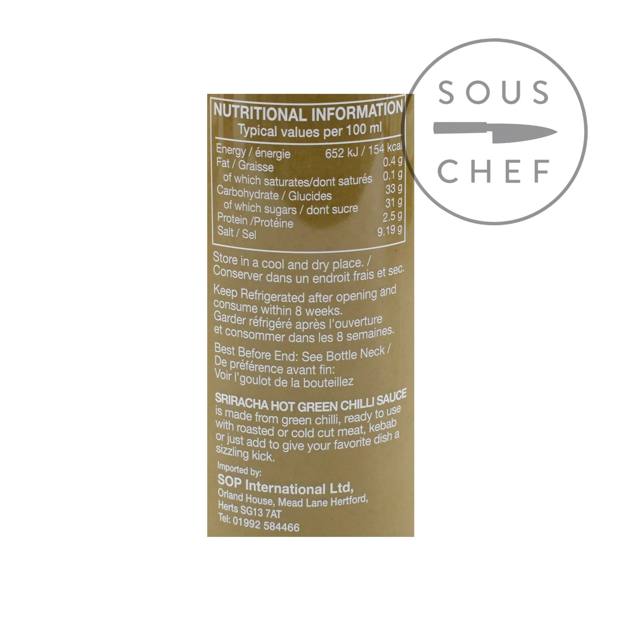 Flying Goose Oca Volante Verde Sriracha 455ml 6 Flying Goose Oca Volante Verde Sriracha 455ml - immagine 4