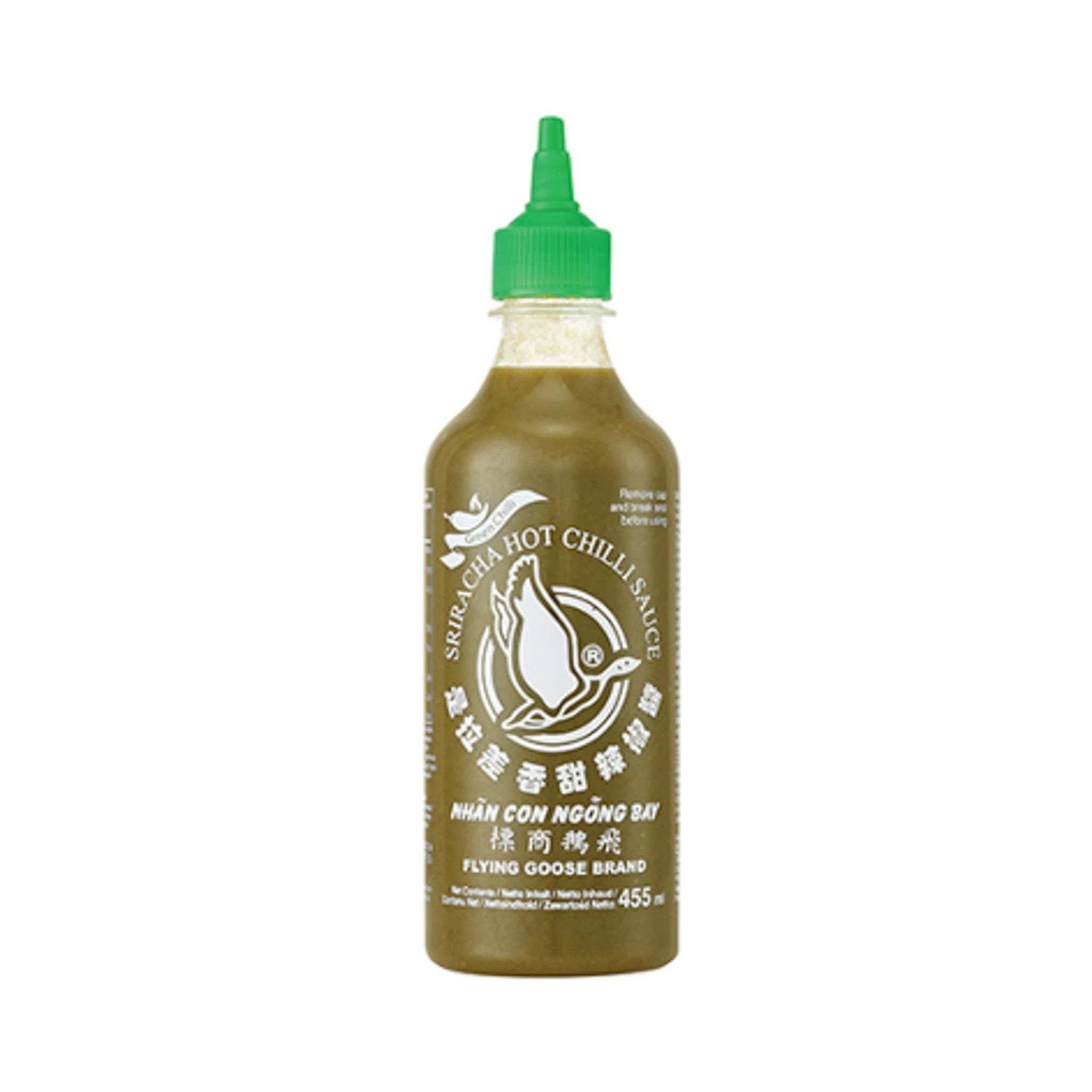 Flying Goose Oca Volante Verde Sriracha 455ml 3 Flying Goose Oca Volante Verde Sriracha 455ml