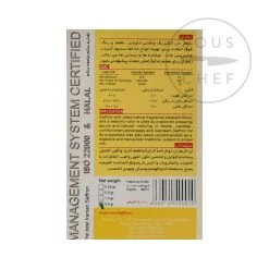 Anjoman Saffron Spagnolo Ingredienti -Negozio al dettaglio stagionatura SK0020A Saffron 0.6g 1