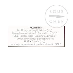 Spice Kitchen Ingredienti Spice Cucina Marocchina Spice Tin 8 Spice Kitchen Ingredienti Spice Cucina Marocchina Spice Tin -Negozio al dettaglio stagionatura SP0101 SpiceKitchenMoroccanSpiceTin 1