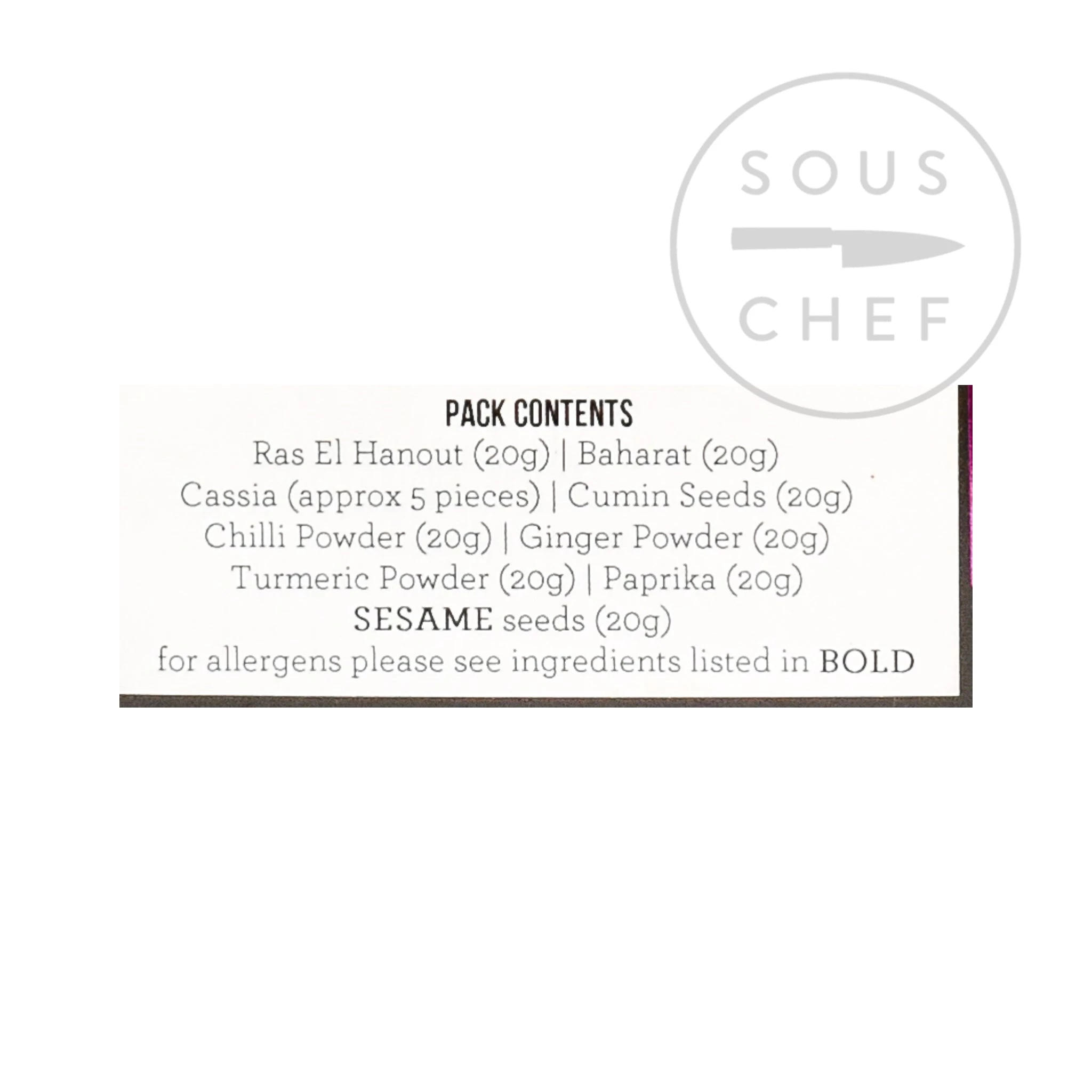 Spice Kitchen Ingredienti Spice Cucina Marocchina Spice Tin 5 Spice Kitchen Ingredienti Spice Cucina Marocchina Spice Tin - immagine 3