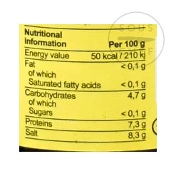 Nortindal Squid Ink Jar (Cuttlefish Ink) Seaweed & Squid Ink 17 Nortindal Squid Ink Jar (Cuttlefish Ink) Seaweed & Squid Ink -Negozio al dettaglio stagionatura SQ0004C SquidInkJar CuttlefishInk 90g 1