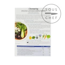 Ingredienti Clearspring Organic Shoyu Ramen Zuppa Di Noodle 210g 7 Ingredienti Clearspring Organic Shoyu Ramen Zuppa Di Noodle 210g -Negozio al dettaglio stagionatura SU0072 ClearspringOrganicShoyuRamenNoodleSoup170g nutrition 2