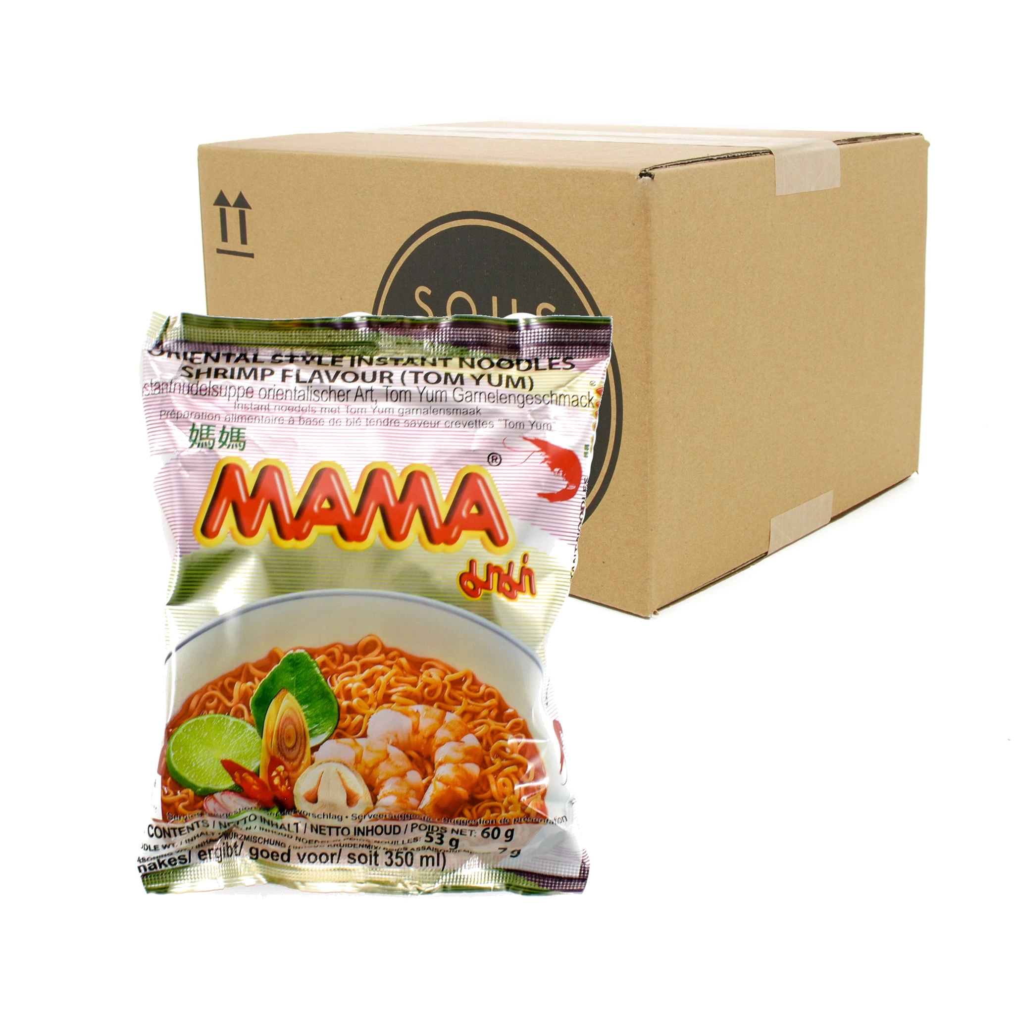 Mama Scatola Di Mamma Instant Shrimp Noodle Tom Yum 60g X 30 Ingredienti 3 Mama Scatola Di Mamma Instant Shrimp Noodle Tom Yum 60g X 30 Ingredienti