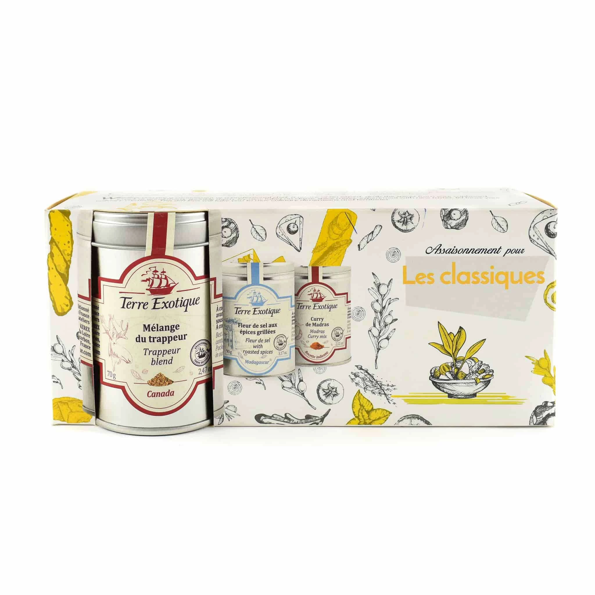 Ingredienti Terre Exotique Insalate E Veggies Set Di Condimento 3 Ingredienti Terre Exotique Insalate E Veggies Set Di Condimento