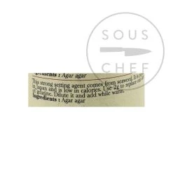 Terre Exotique Agar Agar Polvere 24g (2g Sacchetti X 12) 9 Terre Exotique Agar Agar Polvere 24g (2g Sacchetti X 12) -Negozio al dettaglio stagionatura TE1148 TerreExotiqueAgarAgarPowder24g 2gBagsX12