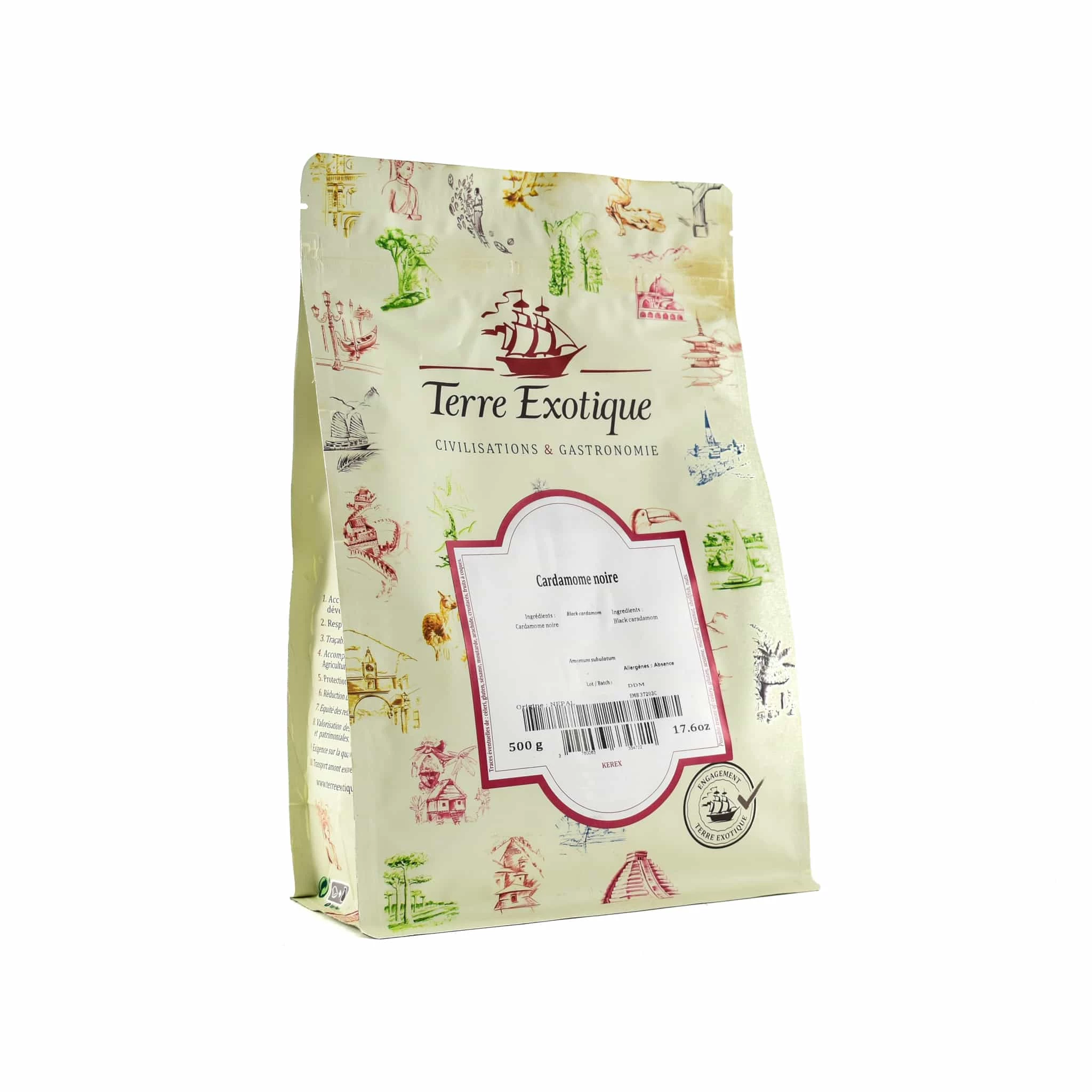 Terre Exotique Black Cardamom 500g 3 Terre Exotique Black Cardamom 500g