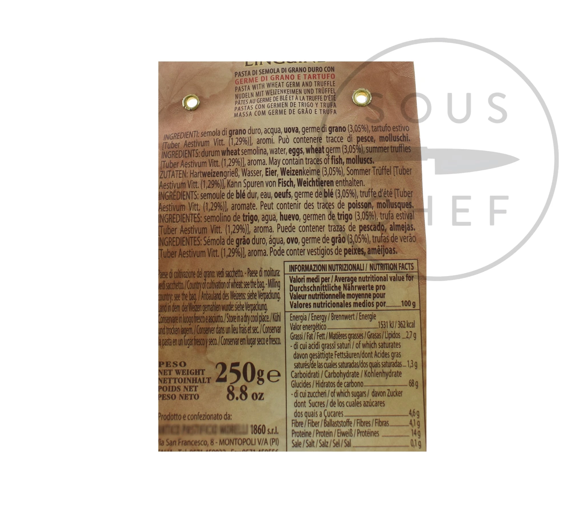 Morelli Tartufo Linguine 250g 4 Morelli Tartufo Linguine 250g - immagine 2