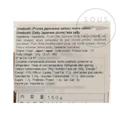 Japanese Ingredients Ingredienti Giapponesi Umeboshi Susine -Negozio al dettaglio stagionatura TZ0029 UmeboshiPlums 1