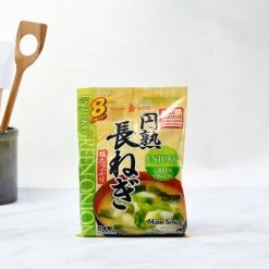 Hikari Instant Miso Zuppa Con Cipolla Verde 8 X 22g Servimenti 7 Hikari Instant Miso Zuppa Con Cipolla Verde 8 X 22g Servimenti -Negozio al dettaglio stagionatura TZ0037 InstantMisoSoupWithGreenOnion 2