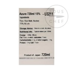 Tosatsuru Azure Sake 720ml -Negozio al dettaglio stagionatura TZ0044 TosatsuruAzureSake 1