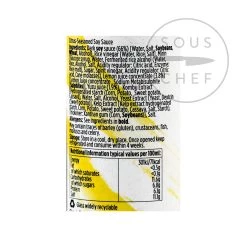 Ingredienti Yutaka Yuzu Salsa Ponzu 150ml -Negozio al dettaglio stagionatura TZ0062 YutakaYuzuPonzuSauce150ml nutrition 2