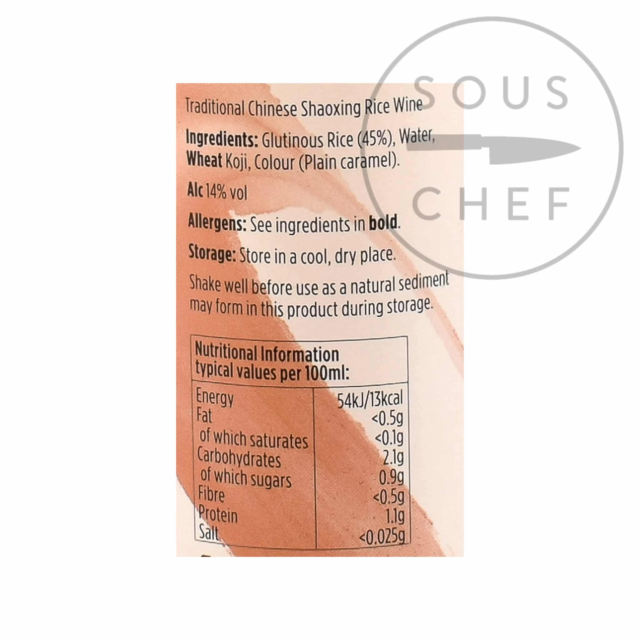 Yutaka Shaoxing Vino Di Riso 150ml 4 Yutaka Shaoxing Vino Di Riso 150ml - immagine 2