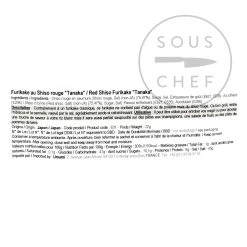 Tanaka Foods Red Shiso Furikake 22g -Negozio al dettaglio stagionatura UI0104 RedShisoFurikake22g BoP