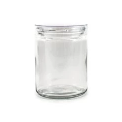 Contenitore Di Stoccaggio In Vetro Trasparente Viejovalle -Negozio al dettaglio stagionatura VJ0102C Clear Glass Storage Container 800ml