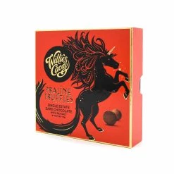 Willie's Cacao I Tartufi Praline Di Willie Cioccolato Fondente Con Sale Marino 110g