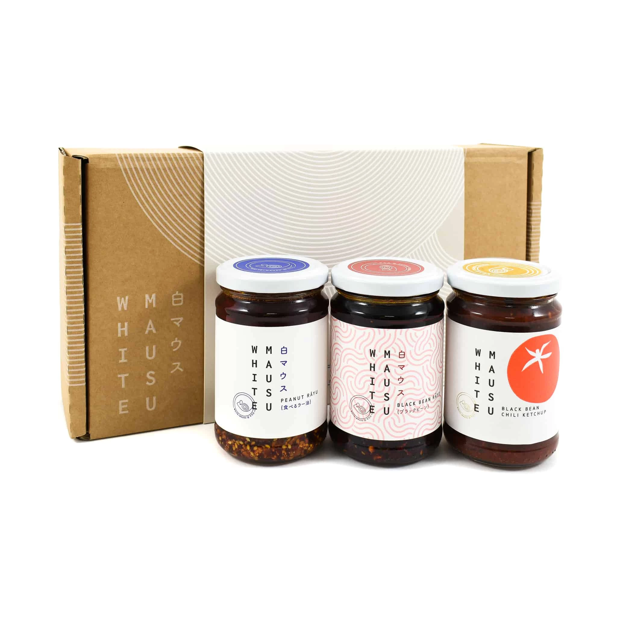 Ingredienti White Mausu Chilli Sauce Box Set 3 Ingredienti White Mausu Chilli Sauce Box Set