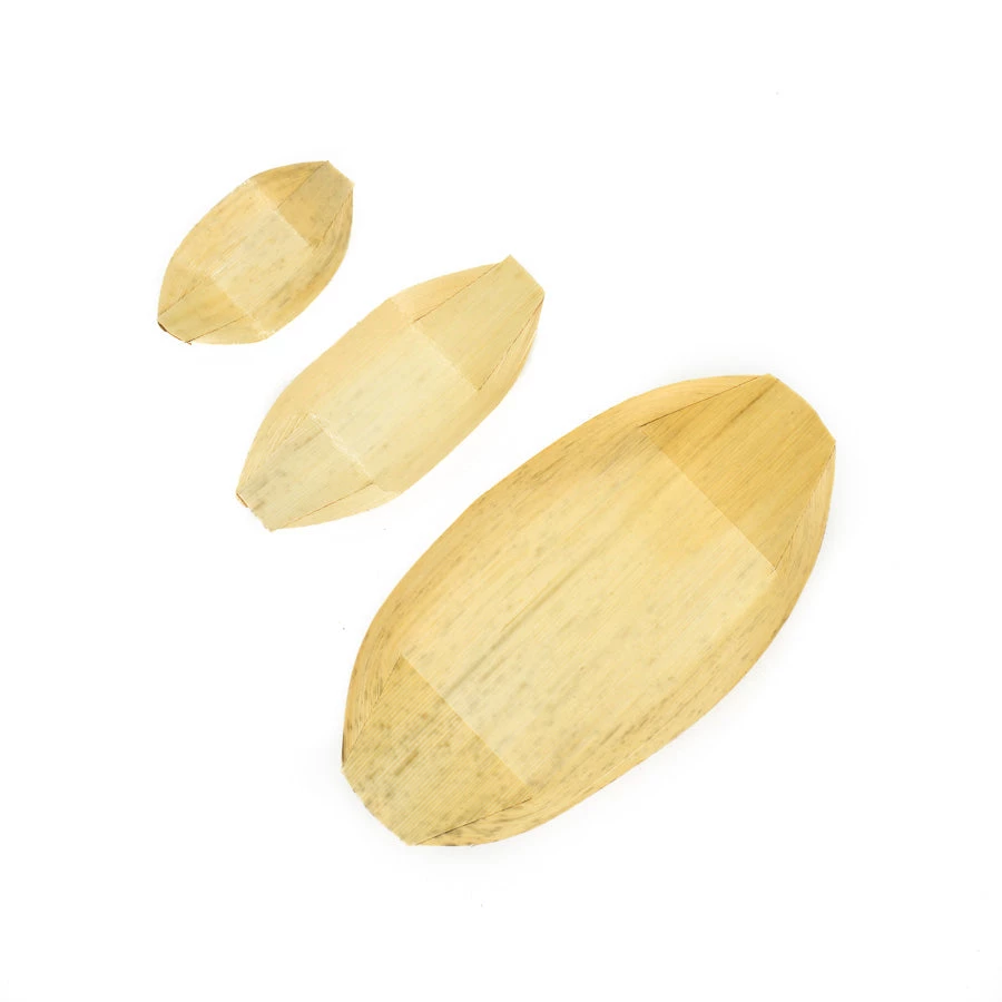 Sous Chef Bamboo Leaf Canape Boat 4 Sous Chef Bamboo Leaf Canape Boat - immagine 2