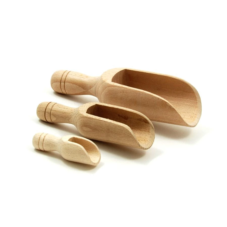 Sous Chef Natural Beechwood Scoop 3 Sous Chef Natural Beechwood Scoop