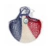 Filt String Bag In Rosso, Bianco E Blu Abbigliamento Da Cucina