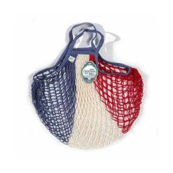 Filt String Bag In Rosso, Bianco E Blu Abbigliamento Da Cucina