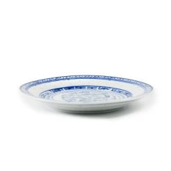 Chinese Tableware Vasellame Cinese Da Tavola Blue Rice Pattern Laterale 15cm