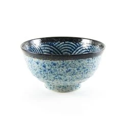 Kiji Stoneware & Ceramics Kiji Stoneware & Ceramica Posate Onda Blu Noodle Bowl