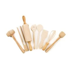 Springerle & Co Springerle & Co Mini Set Di Utensili Da Cucina In Legno Per Bambini