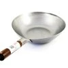 Chinese Tableware Vasellame Cinese In Acciaio Al Carbonio Wok - Base Piatta 33cm Dia Cookware -Negozio al dettaglio stagionatura chinese flat bottom wok