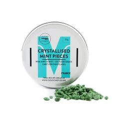 Sous Chef Ingredienti Crystallised Mint Leaf Pezzi 30g