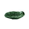 Bordallo Pinheiro Curved Cabbage Leaf Dish 25cm Tableware -Negozio al dettaglio stagionatura curved cabbage leaf dish