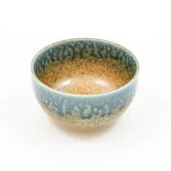 Kiji Stoneware & Ceramics Kiji Stoneware & Ceramica Chouseki Blue Gold Bowl 13cm Dia X 7cm