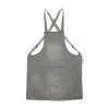 Cookware Dutchdeluxes Denim Suspender Grembiule In Grigio -Negozio al dettaglio stagionatura dutch deluxes denim suspender apron grey