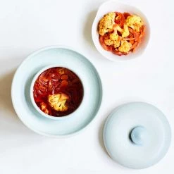 Sauerkraut Pots Vasetti Di Crauti Sauer Fatti A Mano Stoneware Fermentazione Crock In Blu 2 Litre Cookware -Negozio al dettaglio stagionatura lifestyle 0007 Souschef2018