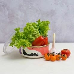 Kapka Astratto Grande Contenitore Smalto Contenitore 18cm Pentole -Negozio al dettaglio stagionatura lifestyle 0017 kapka lunch box salad c6d76a67 d199 4e59 9309 114457724061