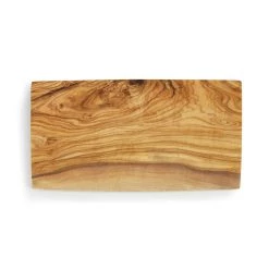 Naturally Med Naturalmente Med Tavola Rettangolare Di Legno Di Oliva Bordo 30cm X 15cm