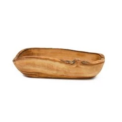 Naturally Med Naturalmente Med Legno Di Oliva Rustico Serving Bowl 27cm Da Tavola
