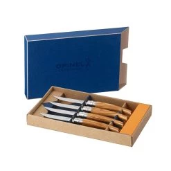 Opinel Olivewood Deluxe Set Coltello Da Bistecca
