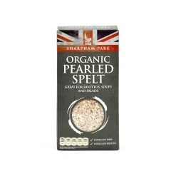 Sharpham Park Organic Pearled Spelt 500g Ingredienti