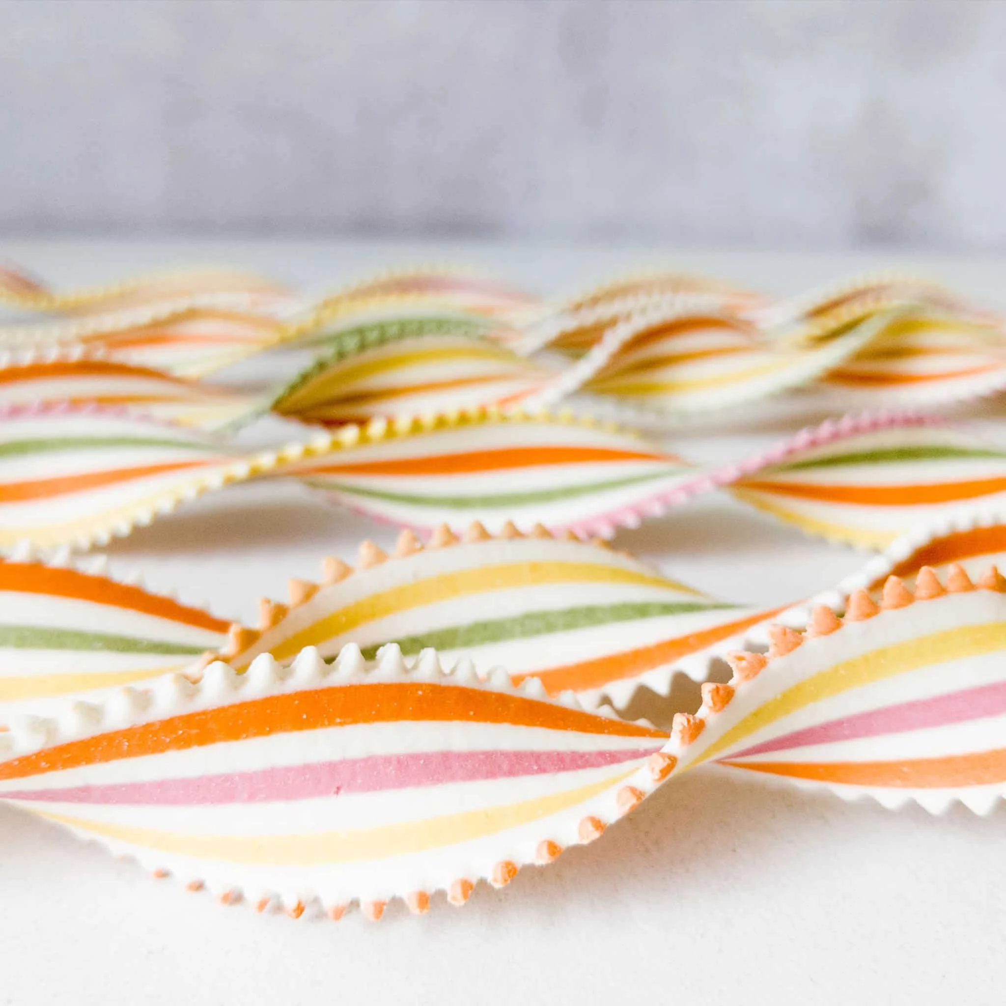 Ingredienti Pastificio Del Colle Arcobaleno A Righe Lingua 250g 4 Ingredienti Pastificio Del Colle Arcobaleno A Righe Lingua 250g - immagine 2