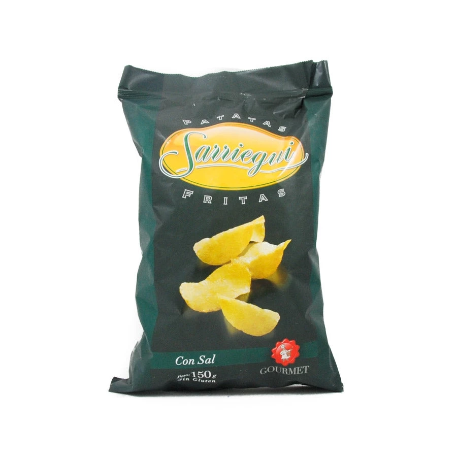 Ingredienti Sarriegui Patatas Fritas - Olio Extra Vergine Di Oliva Crips 150g 3 Ingredienti Sarriegui Patatas Fritas - Olio Extra Vergine Di Oliva Crips 150g