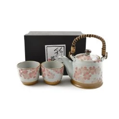 Kiji Stoneware & Ceramics Kiji Stoneware & Ceramica Sakura Blossom Tea Set Per Due