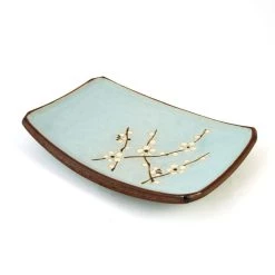Kiji Stoneware & Ceramics Kiji Stoneware & Ceramica Tavola Sakura Blossom Lato Piatto 19cm X 13cm