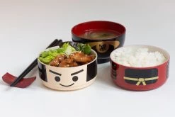 Hakoya Purple Geisha Bento Box 640ml -Negozio al dettaglio stagionatura samurai people bento box lunch 3